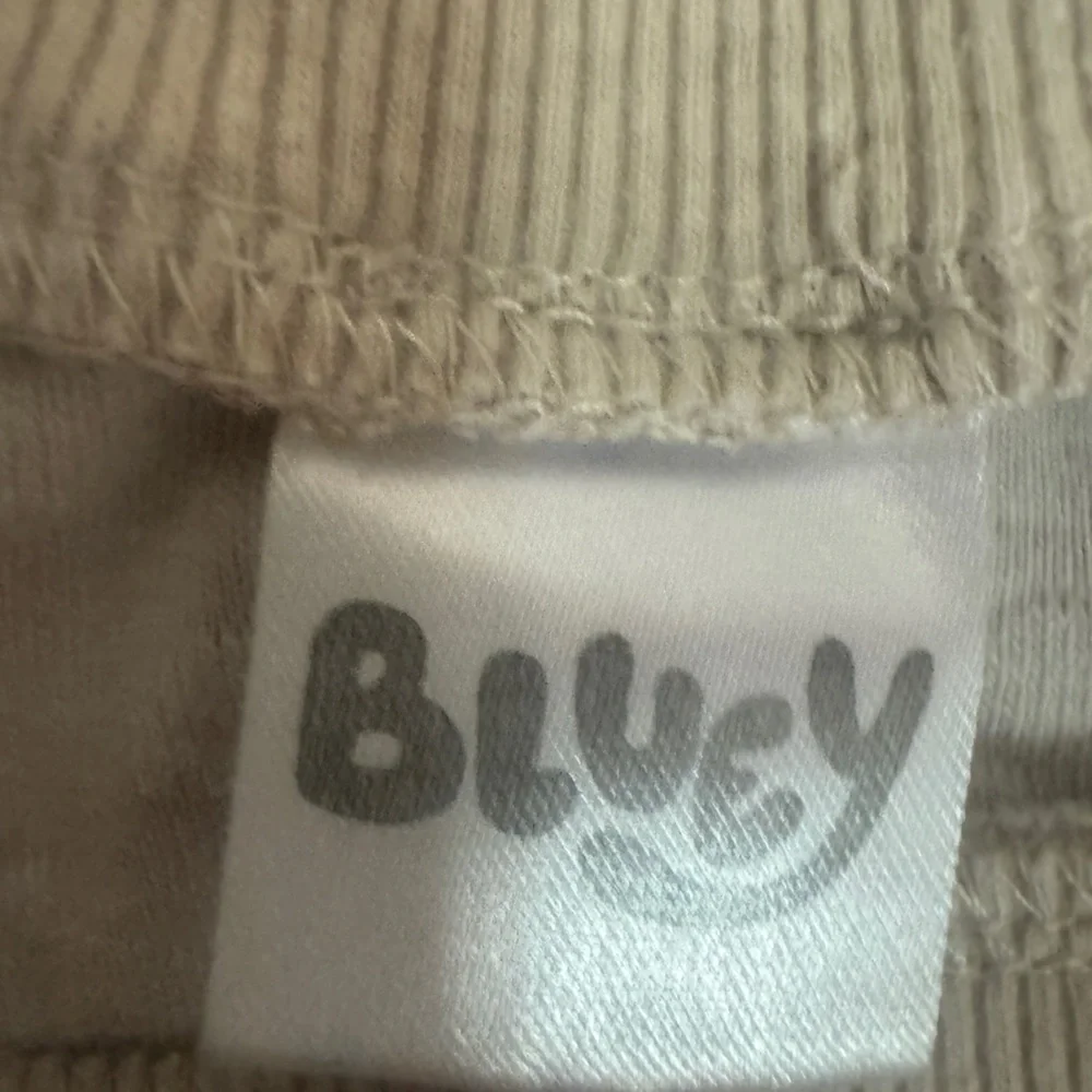 Bluey Tan and White Cozy Matching Set